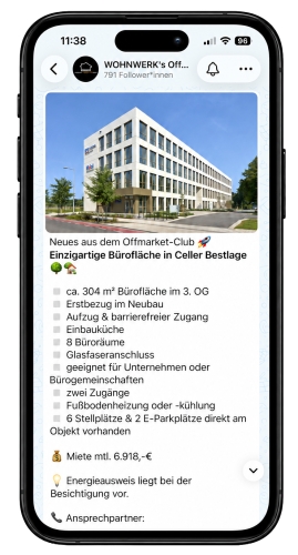 handyscreen - Offmarket-Club - Immobilienberatung in Winsen (Aller)